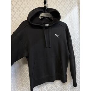Puma Black Hoodie Pullover Size Medium Unisex